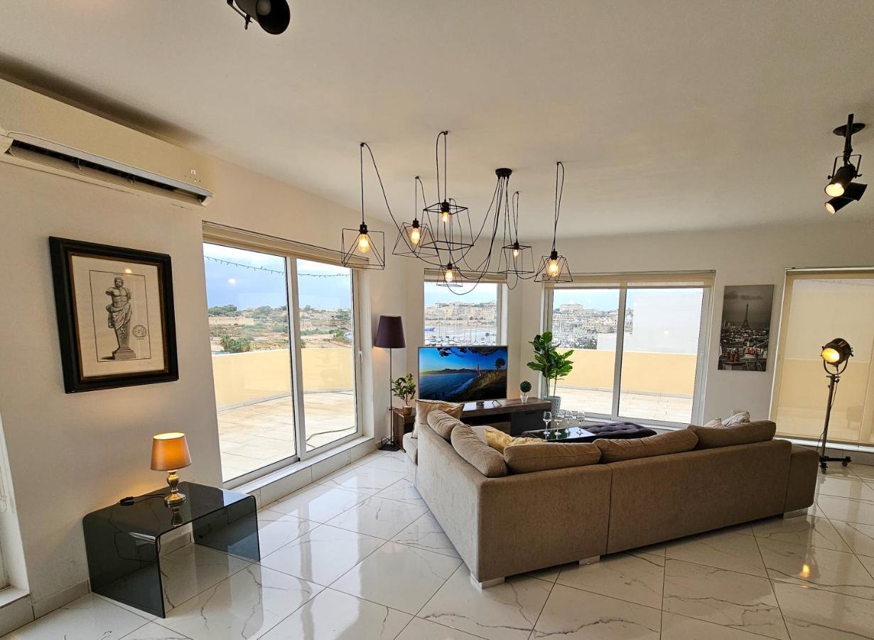 Апартаменты Mive Luxury Sea View Penthouse Gzira Экстерьер фото