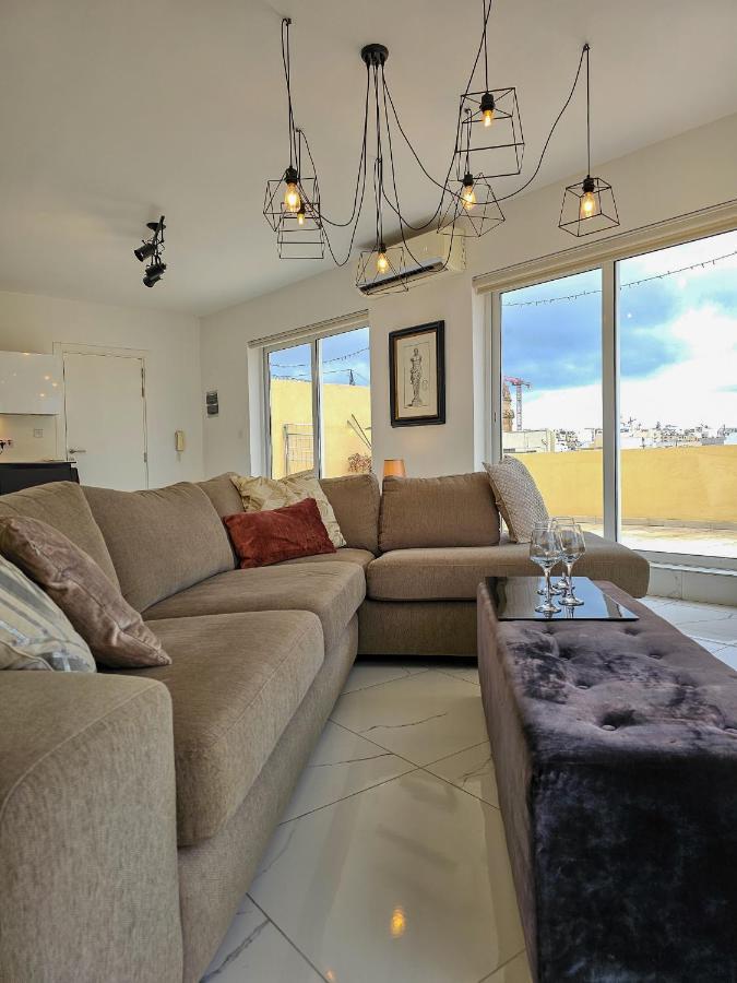 Апартаменты Mive Luxury Sea View Penthouse Gzira Экстерьер фото