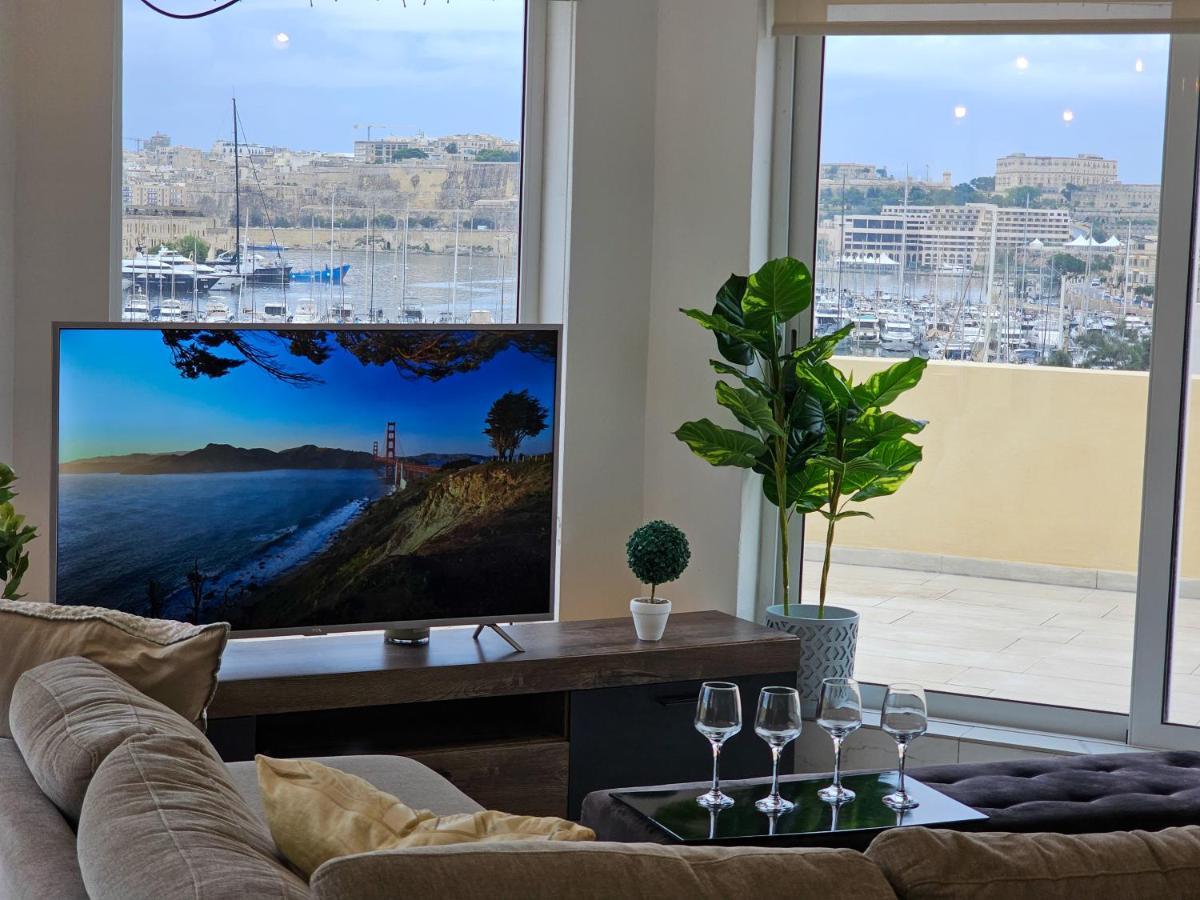 Апартаменты Mive Luxury Sea View Penthouse Gzira Экстерьер фото