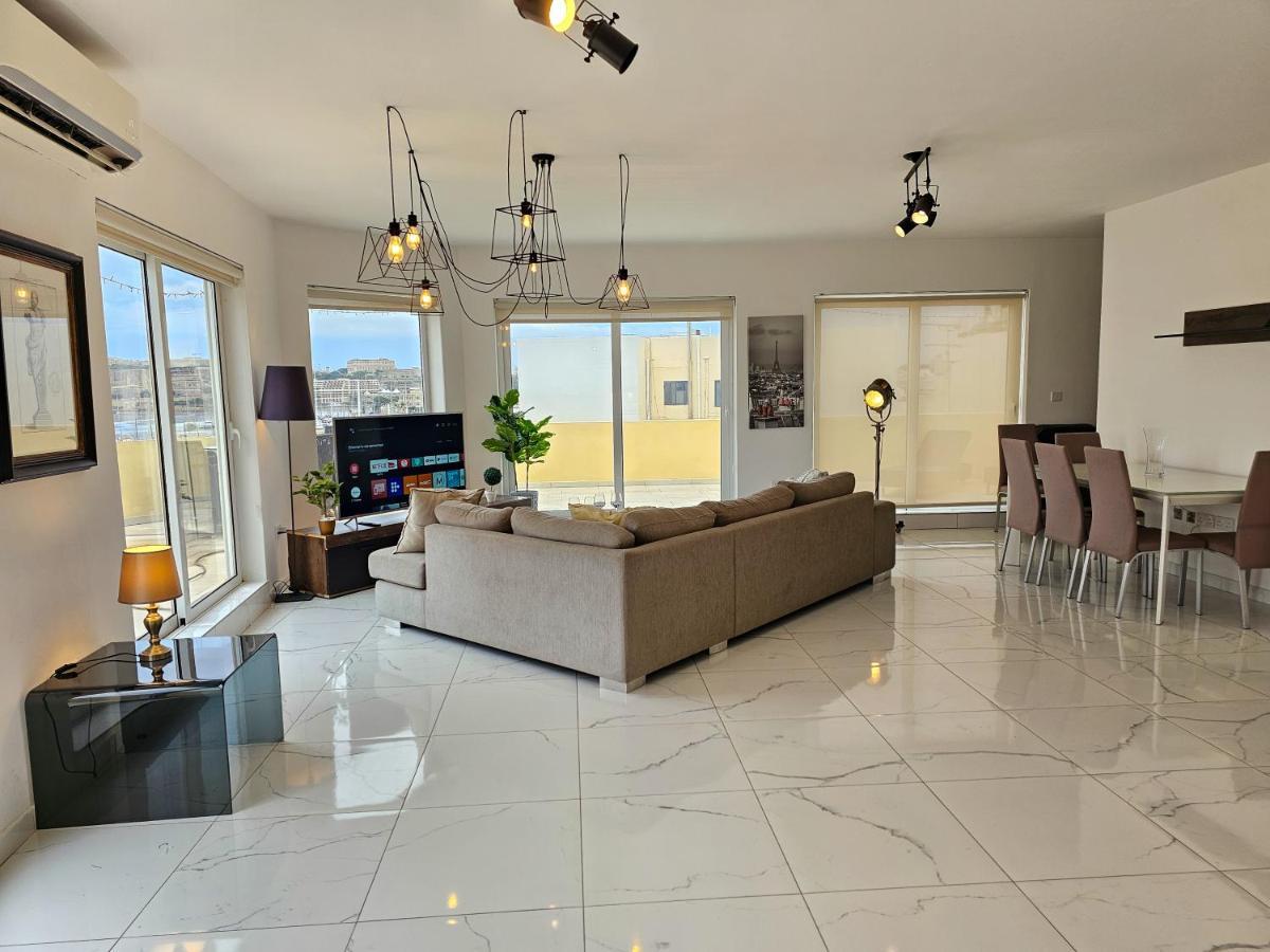 Апартаменты Mive Luxury Sea View Penthouse Gzira Экстерьер фото