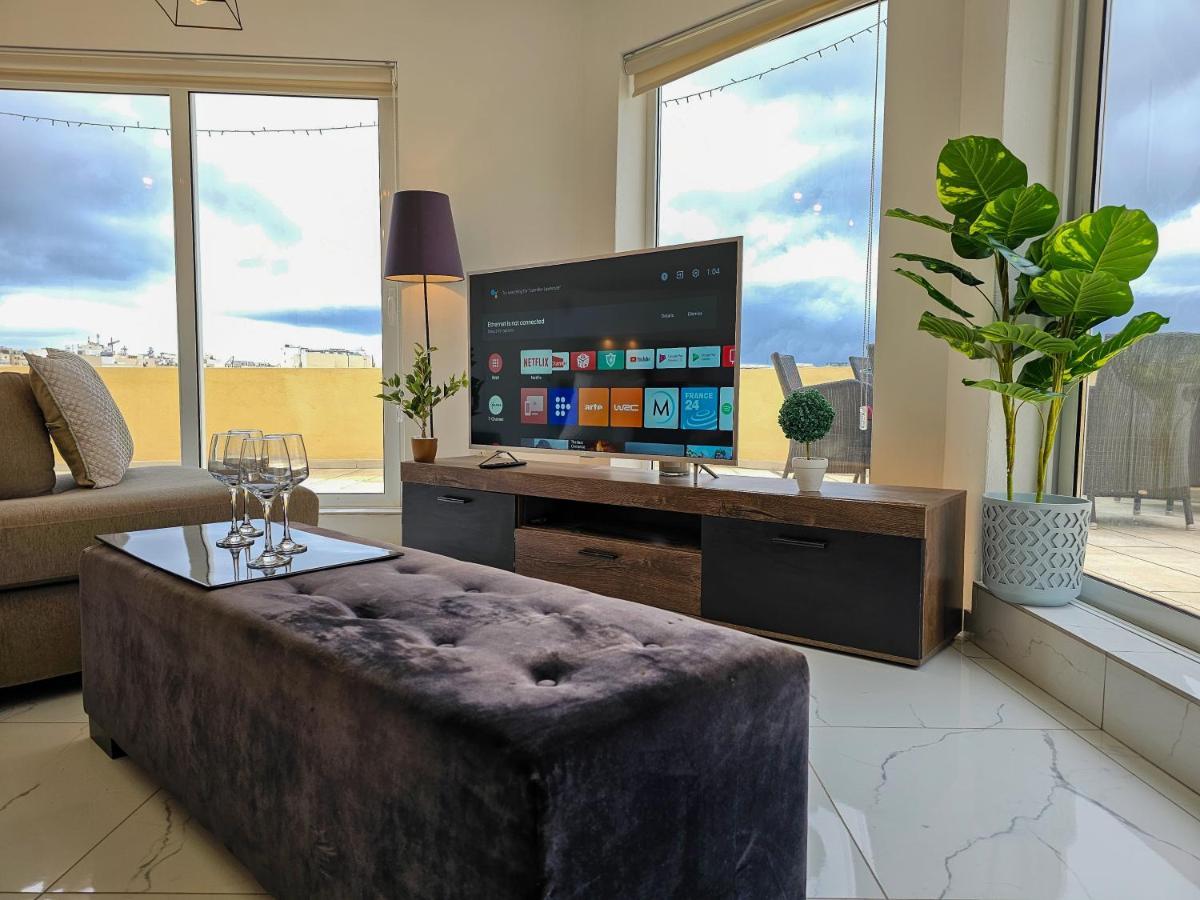 Апартаменты Mive Luxury Sea View Penthouse Gzira Экстерьер фото