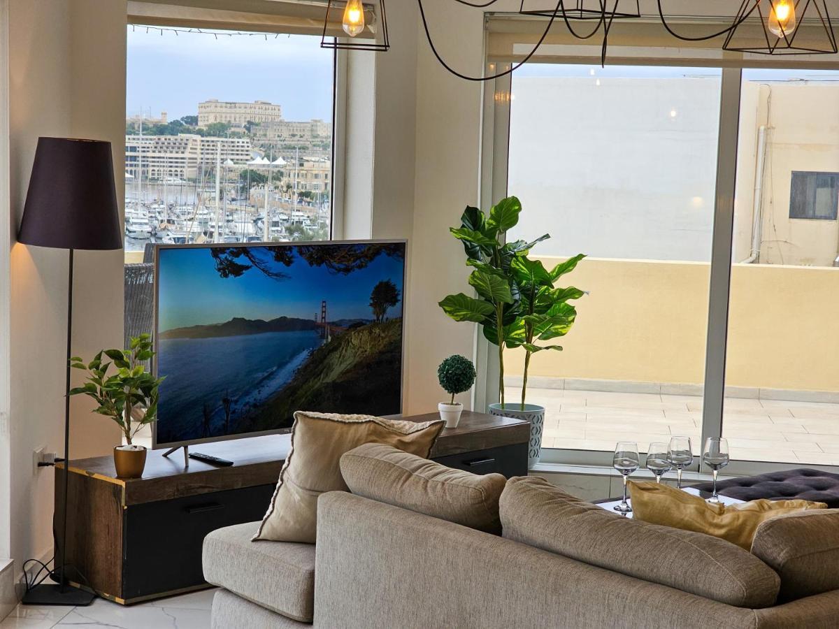 Апартаменты Mive Luxury Sea View Penthouse Gzira Экстерьер фото