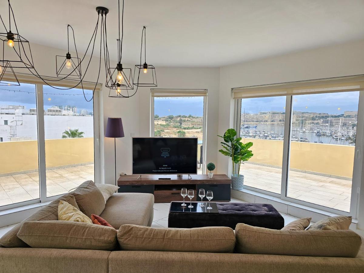 Апартаменты Mive Luxury Sea View Penthouse Gzira Экстерьер фото