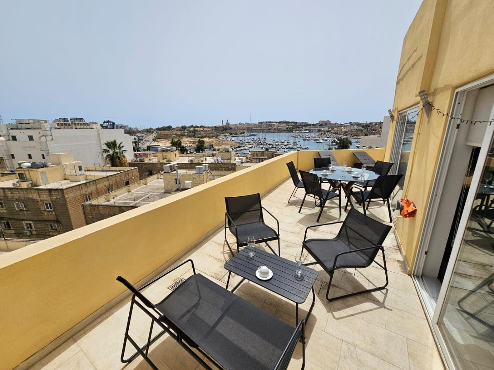 Апартаменты Mive Luxury Sea View Penthouse Gzira Экстерьер фото